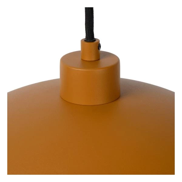 Lucide SIEMON - Pendant light - Ø 40 cm - 1xE27 - Ocher Yellow - detail 4